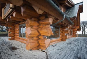 Log Cabin Detail